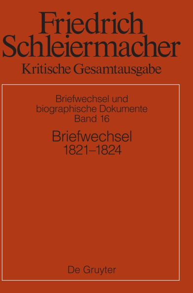 Briefwechsel 1821-1824: Briefe 5201-5773