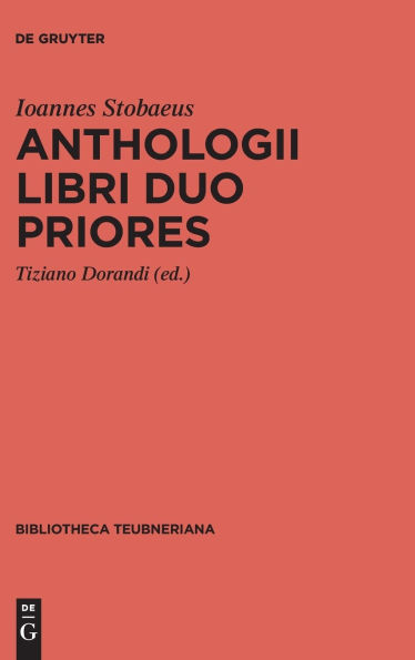 Anthologii libri duo priores