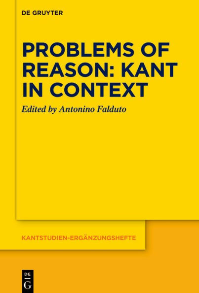 Problems of Reason: Kant Context