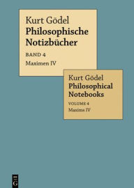 Title: Maximen IV / Maxims IV, Author: Kurt Gödel