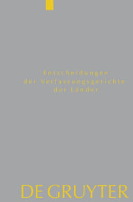 Title: Baden-Württemberg, Berlin, Brandenburg, Bremen, Hamburg, Hessen, Mecklenburg-Vorpommern, Niedersachsen, Saarland, Sachsen, Sachsen-Anhalt, Schleswig-Holstein, Thüringen, Author: Von den Mitgliedern der Gerichte