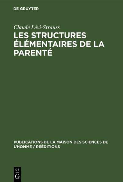 Les structures l mentaires de la parent