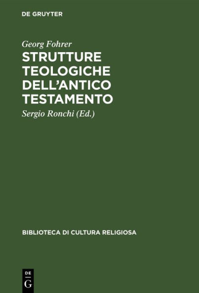 Strutture teologiche dell'Antico Testamento