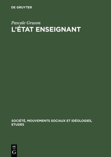 L'État enseignant