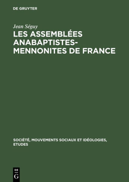 Les assemblées Anabaptistes-Mennonites de France