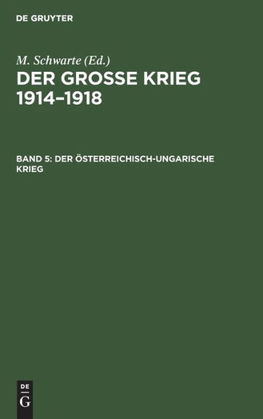 Der österreichisch-ungarische Krieg