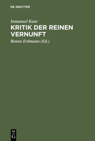 Title: Kritik der reinen Vernunft, Author: Inmanuel Kant