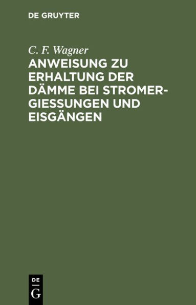 Anweisung zu Erhaltung der D mme bei Stromergie ungen und Eisg ngen
