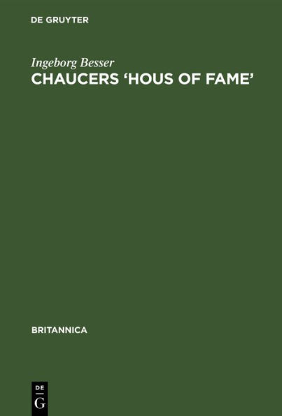 Chaucers 'Hous of Fame': Eine Interpretation