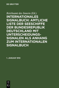 Title: 1. Januar 1910, Author: Reichsamt des Innern