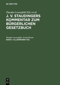 Title: Allgemeiner Teil, Author: Theodor Loewenfeld