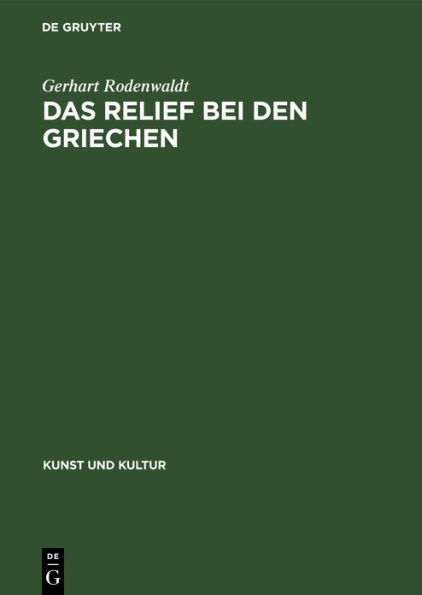 Das Relief bei den Griechen