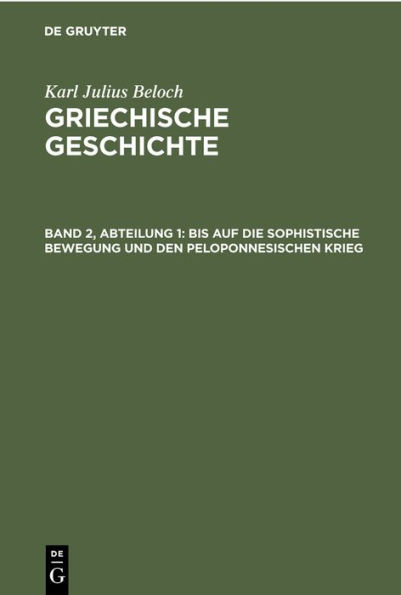 Bis auf die sophistische Bewegung und den peloponnesischen Krieg