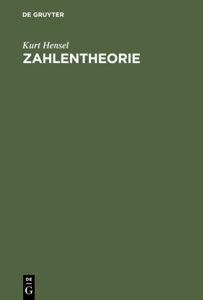 Zahlentheorie