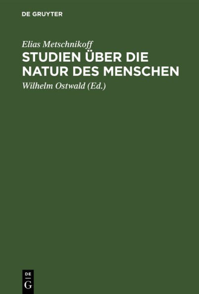 Studien ber die Natur des Menschen: Eine optimistische Philosophie