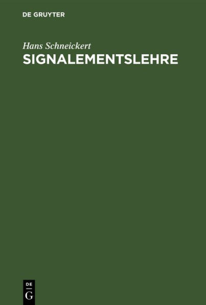 Signalementslehre: Lehrbuch der Personenbeschreibung und -feststellung f r den Polizeiunterricht, den Erkennungs- und Fahndungsdienst