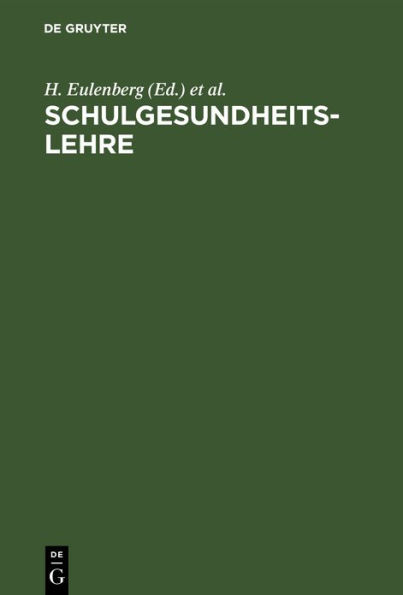 Schulgesundheitslehre: Das Schulhaus und das Unterrichtswesen, vom hygienischen Standpunkte für Ärzte, Lehrer, Verwaltungsbeamte und Architekten