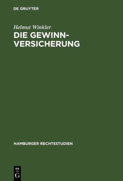 Die Gewinnversicherung