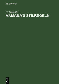 Title: Vamana's Stilregeln, Author: C. Cappeller