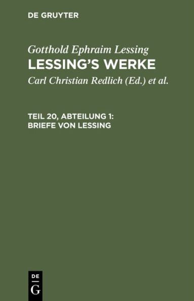 Briefe von Lessing
