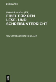 Title: Für das erste Schuljahr, Author: Heinrich Andres
