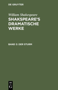 Title: Der Sturm, Author: William Shakespeare
