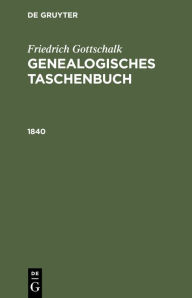 Title: 1840, Author: Friedrich Gottschalk