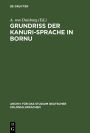 Grundriss der Kanuri-Sprache in Bornu