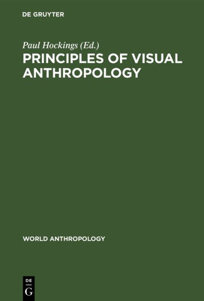 Principles of Visual Anthropology