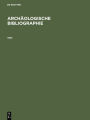 1960: Beilage zum Jahrbuch des Deutschen Archäologischen Instituts Band 76 (1961)