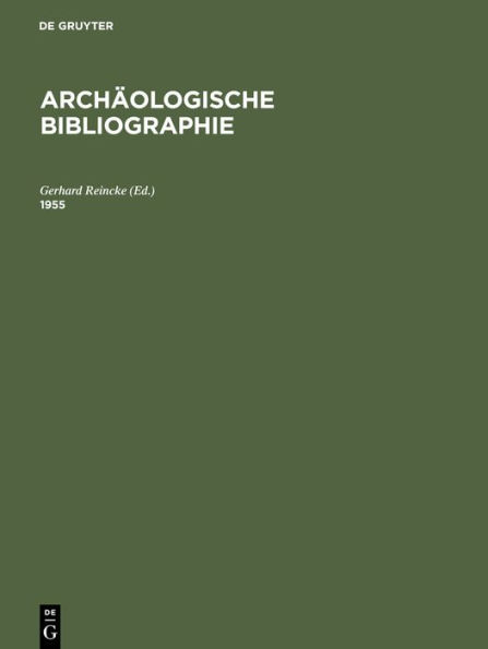 1955: Beilage zum Jahrbuch des Deutschen Archäologischen Instituts Band 71 (1956)