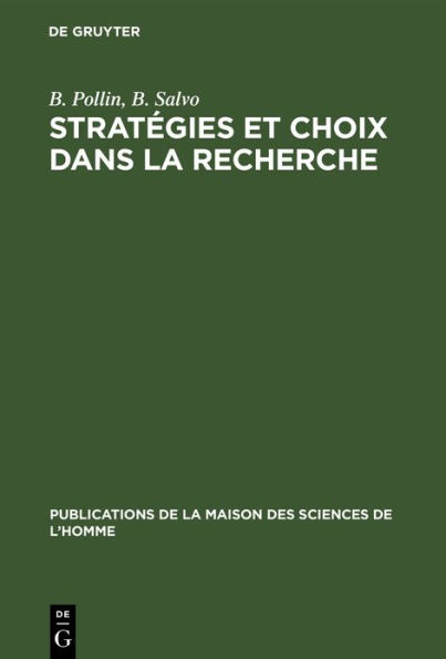 Stratégies et choix dans la recherche: Á propos des travaux sur le sommeil