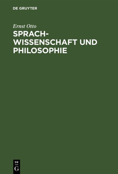 Sprachwissenschaft und Philosophie: Ein Beitrag zur Einheit von Forschung und Lehre