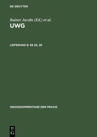 Title: §§ 25, 26, Author: Rolf Schultz-Süchting