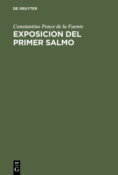 Exposicion del Primer Salmo