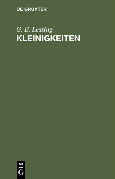 Kleinigkeiten