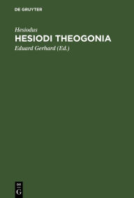 Title: Hesiodi Theogonia, Author: Hesiodus