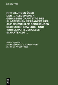 Title: Neustadt a. d. Haardt vom 25. bis 27. August 1898, Author: Hans Crüger