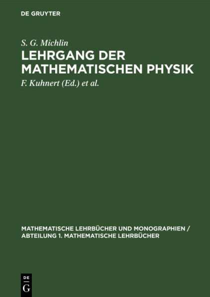 Lehrgang der Mathematischen Physik