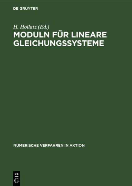 Moduln für lineare Gleichungssysteme