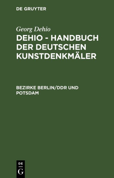 Bezirke Berlin/Ddr Und Potsdam