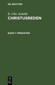 Title: Predigten, Author: E. Chr. Achelis