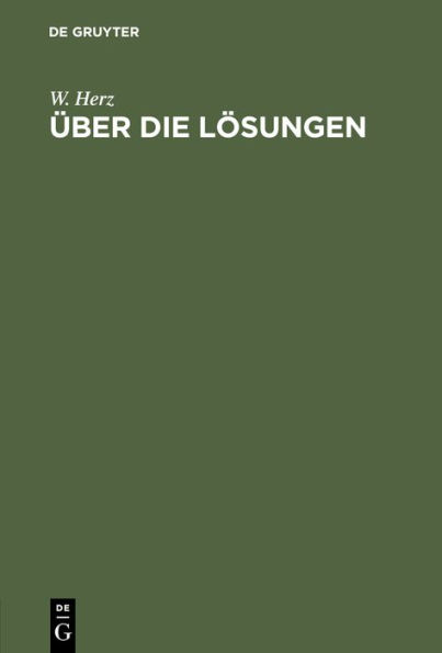 Über die Lösungen