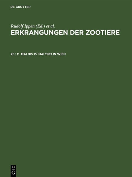 11. Mai bis 15. Mai 1983 in Wien