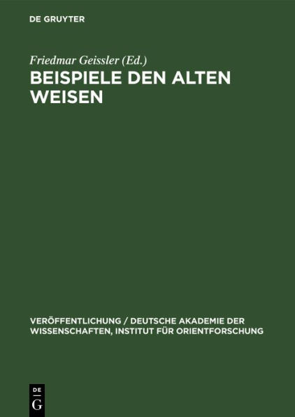 Beispiele den Alten Weisen: Des Johann von Capua Übersetzung der hebräischen Bearbeitung des indischen Pañcatantra ins Lateinische