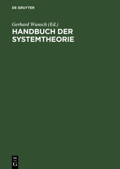 Handbuch der Systemtheorie