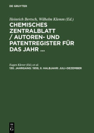 Title: 1959, II. Halbjahr: Juli-Dezember, Author: Eugen Klever