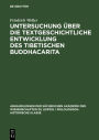 Untersuchung über die textgeschichtliche Entwicklung des tibetischen Buddhacarita