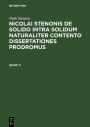 Niels Stensen: Nicolai Stenonis De solido intra solidum naturaliter contento dissertationes prodromus. [Band 1]