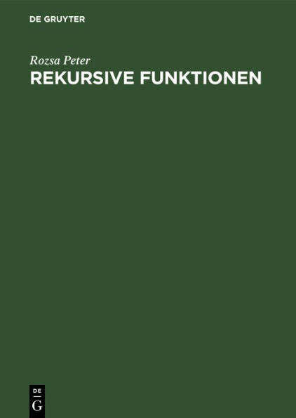 Rekursive Funktionen